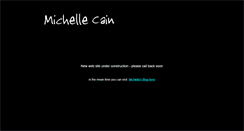 Desktop Screenshot of michellecain.co.uk
